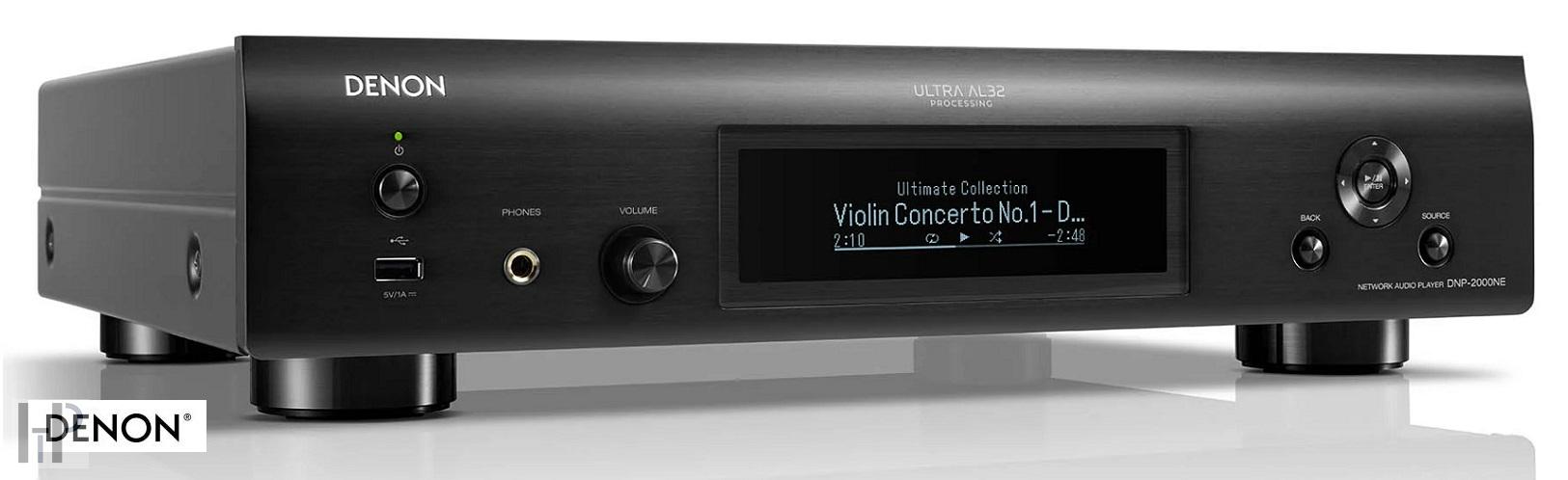 Denon DNP-2000NE Black + SUPRA LoRad 2.5 CS-EU v délce 1,0m