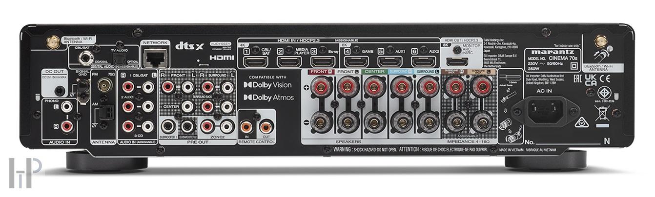 Marantz CINEMA 70s Silver + SUPRA LoRad 2.5 CS-EU 1,0m