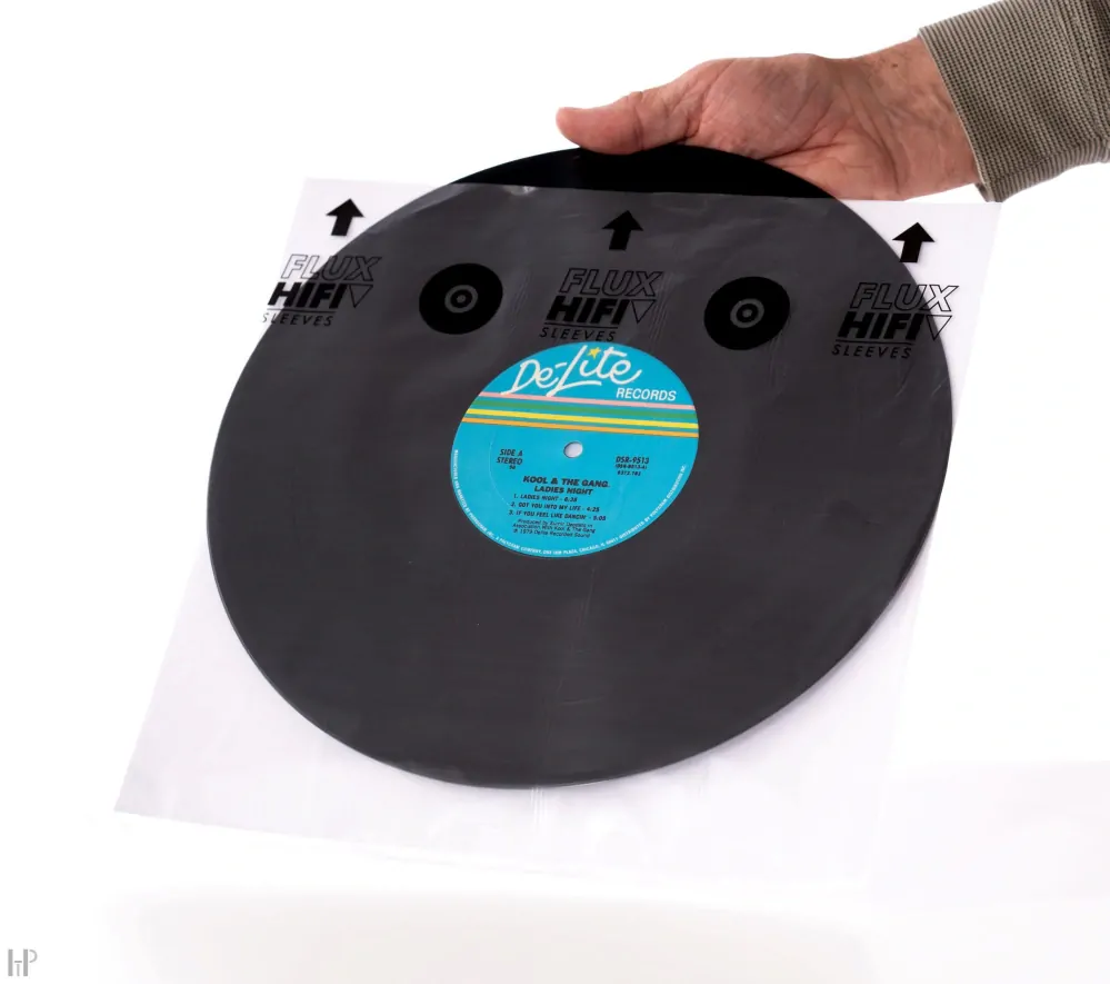 FLUX Hifi - 12" Vinyl Record Sleeves / 50 