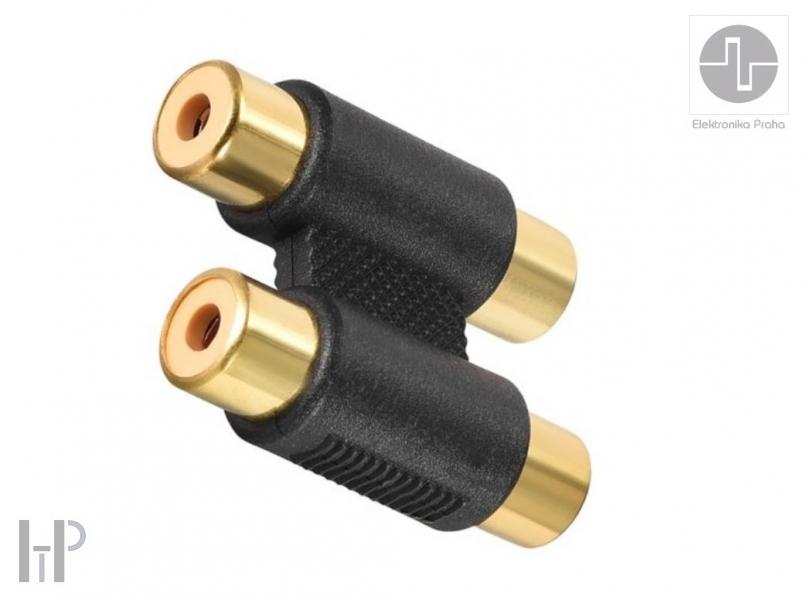 ELEKTRONIKA PRAHA - RCA STEREO ADAPTER