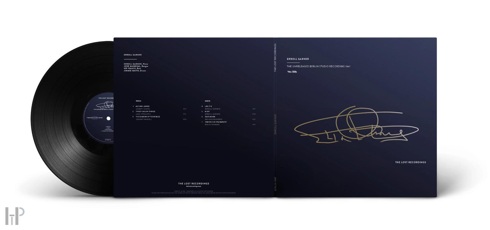 THE LOST RECORDINGS - ERROLL GARNER THE UNRELEASED BERLIN STUDIO RECORDING 1967