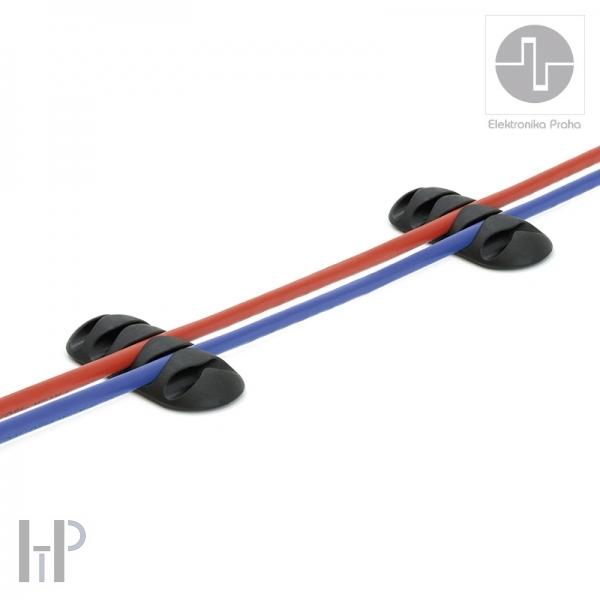 ELEKTRONIKA PRAHA - CABLE CLIPS SET 2A