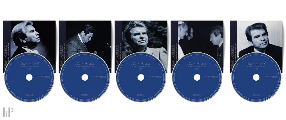 THE LOST RECORDINGS - EMIL GILELS  THE UNRELEASED RECITALS AT THE CONCERTGEBOUW
