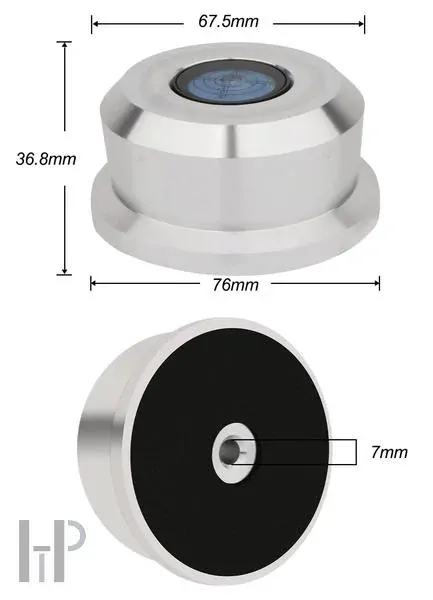 TESLA Vinyl clamp Silver