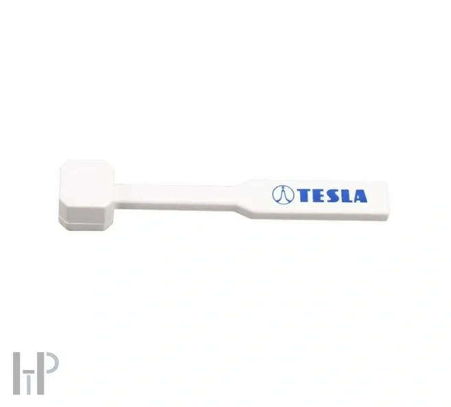 TESLA Static-Off Carbon Fiber Stylus Brush White