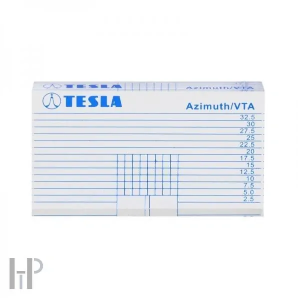 TESLA Turntable cartridge azimuth / VTA