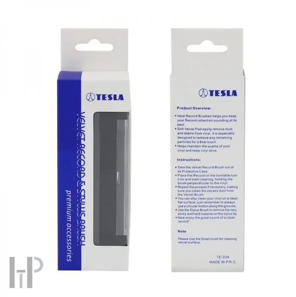 TESLA Record Brush & Cartridge Stylus Brush