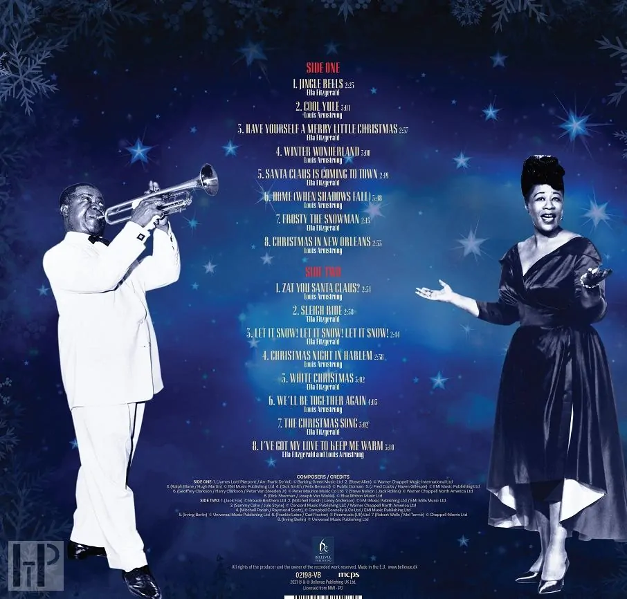 Ella Fitzgerald & Louis Armstrong - A Swinging Christmas