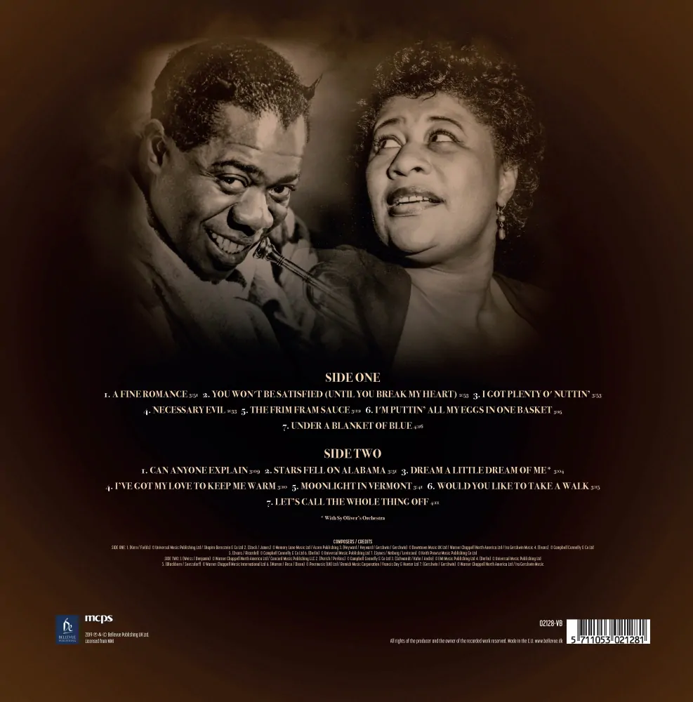 Ella Fitzgerald & Louis Armstrong - A Fine Romance