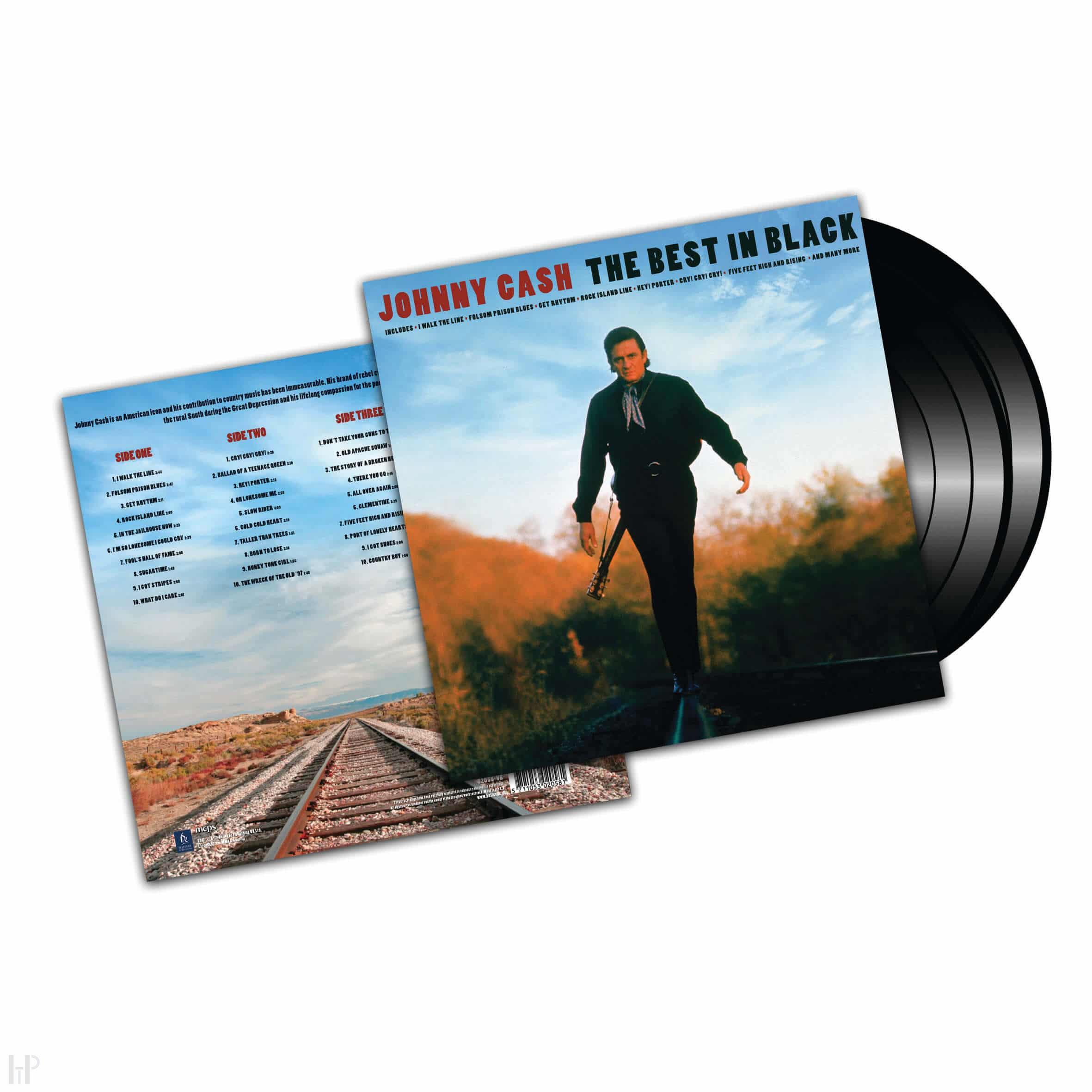 JOHNNY CASH - The Best In Black