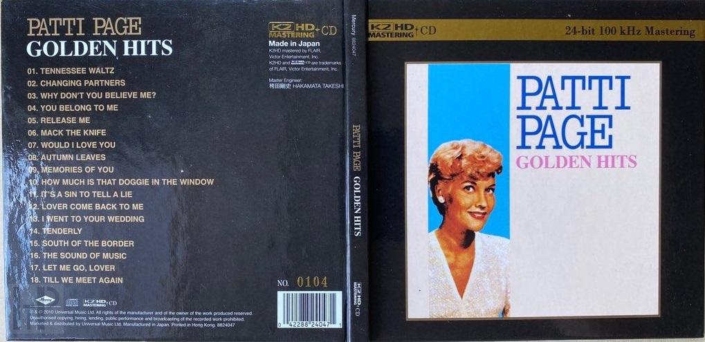 Patti Page - Golden Hits