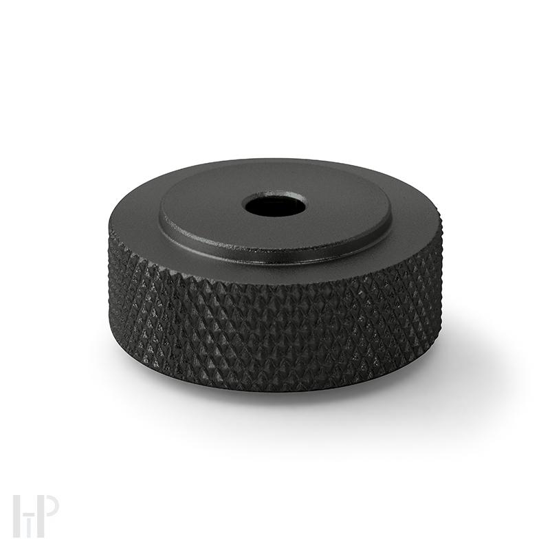 Dynavox Aluminium Mini Feets Black - vroubkované