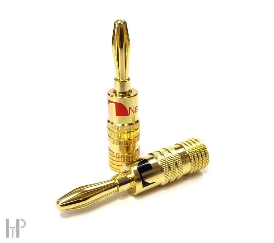 Nakamichi - Banana Plugs N0534 Gold