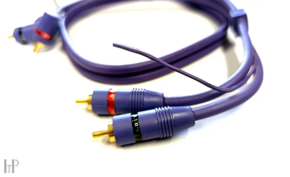 Analogis Phono RCA Cable - Angled 0,8m