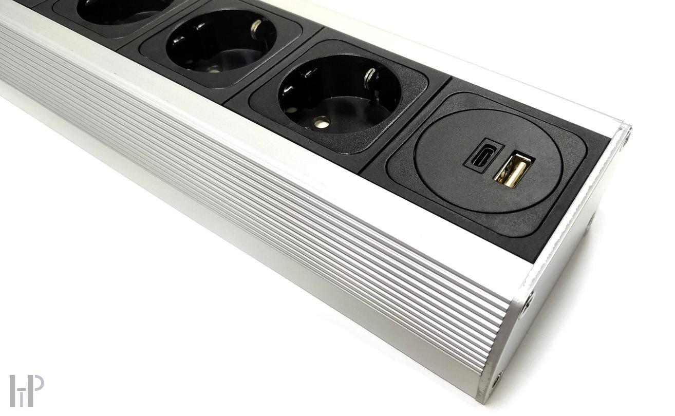 SUPRA MAINS BLOCK MD05-EU/SP with USB A/C  SWITCH