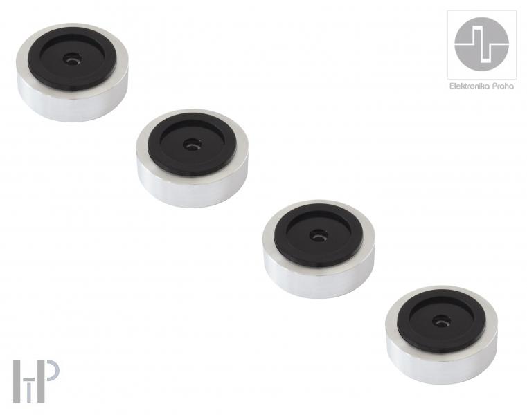 ELEKTRONIKA PRAHA - SILVER ANTIVIBRATION FEET