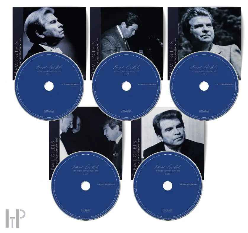 THE LOST RECORDINGS - EMIL GILELS  THE UNRELEASED RECITALS AT THE CONCERTGEBOUW