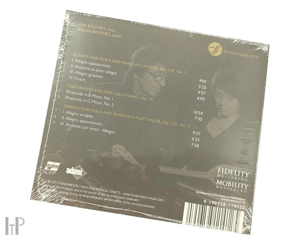 YURI AND KSENIA BASHMET - BRAHMS BY THE BASHMETS 