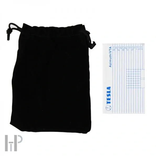 TESLA Turntable cartridge azimuth / VTA