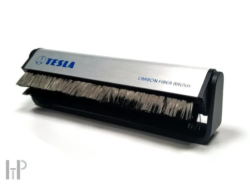 TESLA Static-Off Carbon Fiber Record Brush