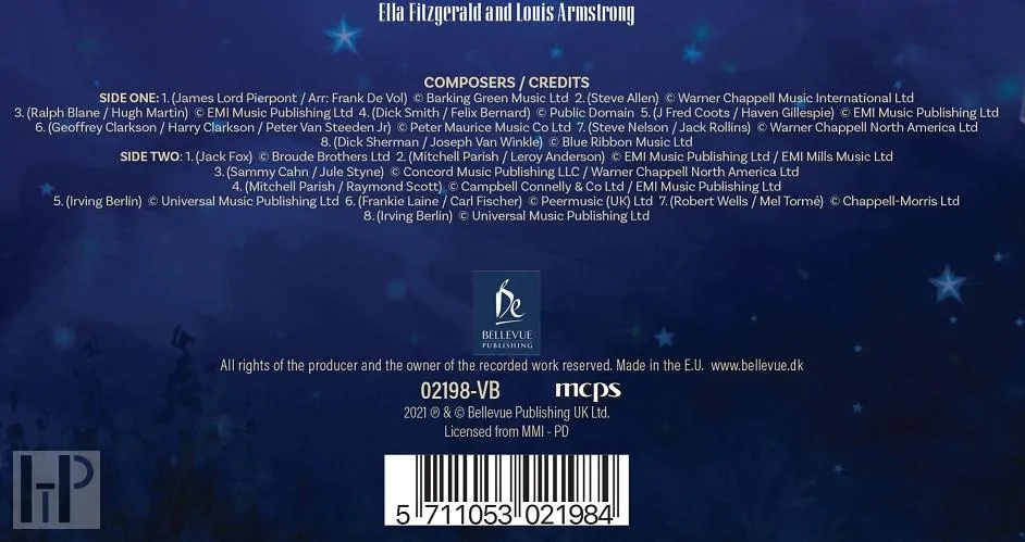 Ella Fitzgerald & Louis Armstrong - A Swinging Christmas