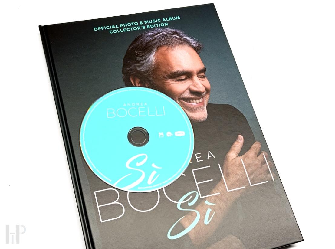 ANDREA BOCELLI - Si Book +CD