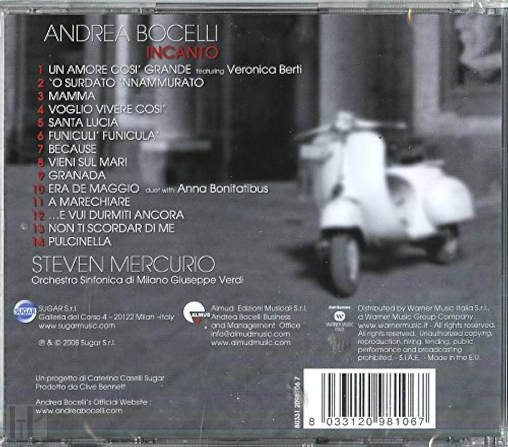 Andrea Bocelli - Incanto