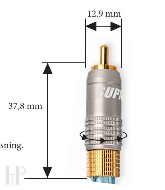 SUPRA RCA-8SL Plug