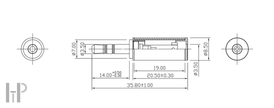 ELECAUDIO JK3-101 Carbon