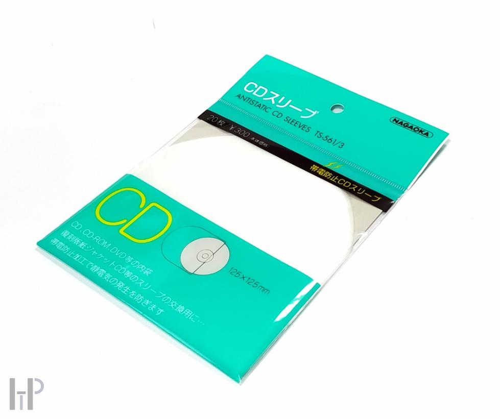 Nagaoka Antistatic CD Sleeves TS-561/3