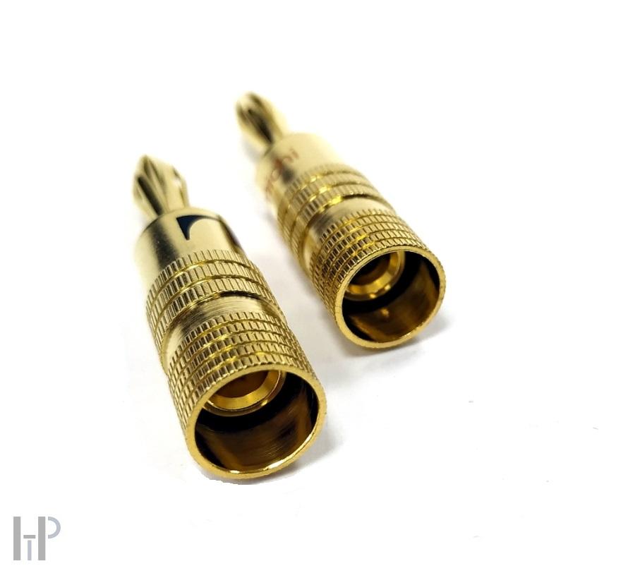 Nakamichi - Banana Plugs N0534 Gold