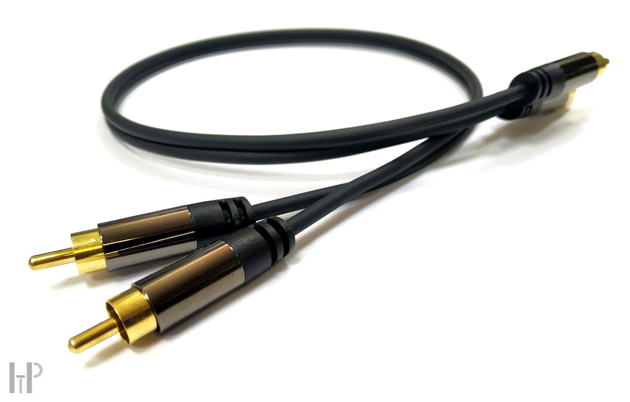 Nakamichi - HQ Premium 2RCA-2RCA OFC Audio Cable 1,0m