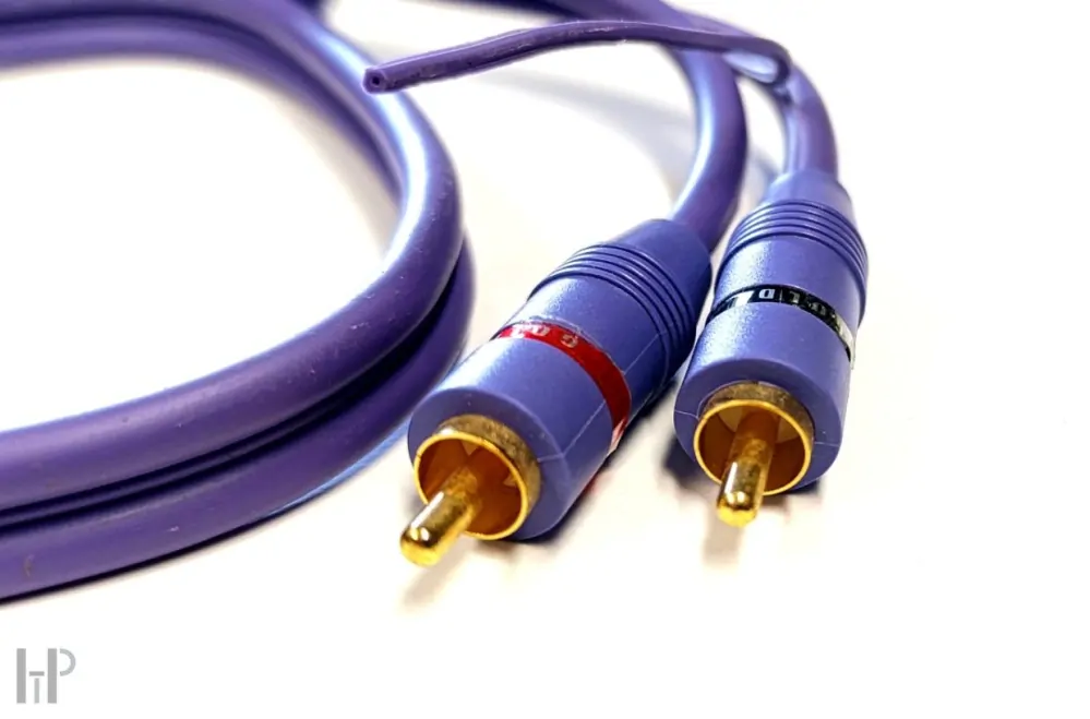 Analogis Phono RCA Cable - Angled 0,8m