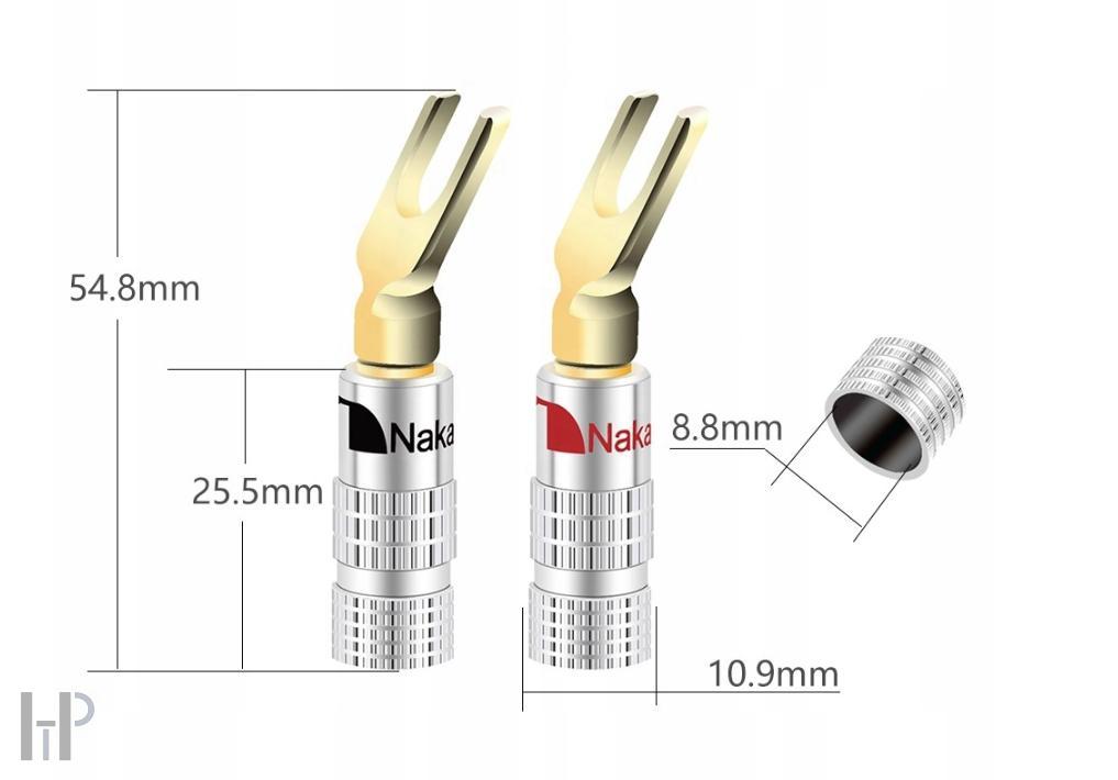 Nakamichi - Spade Plugs N0505