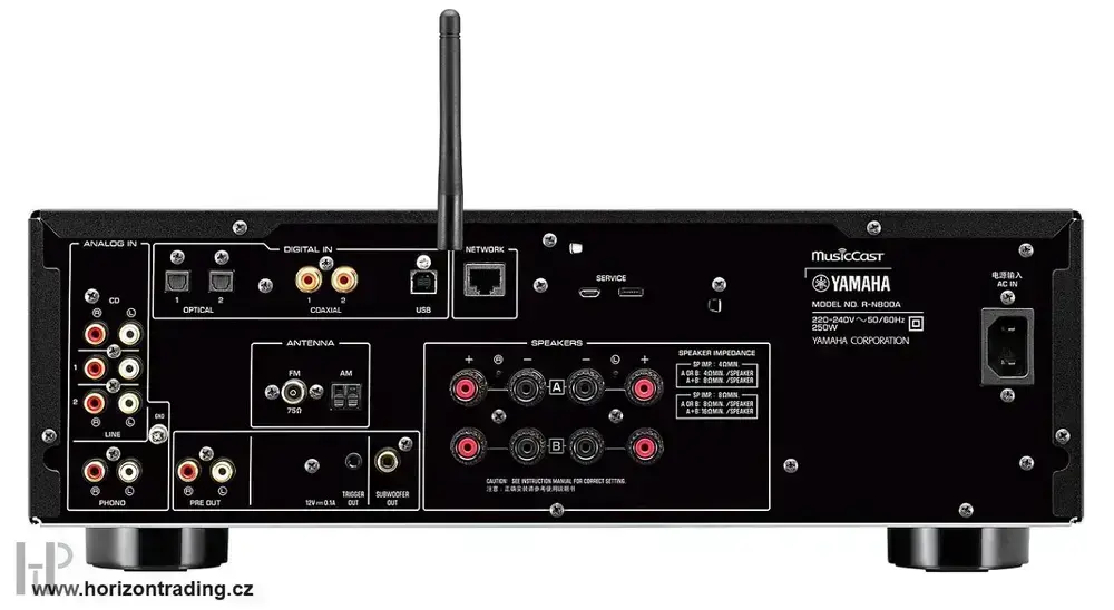 Yamaha R-N800A Silver