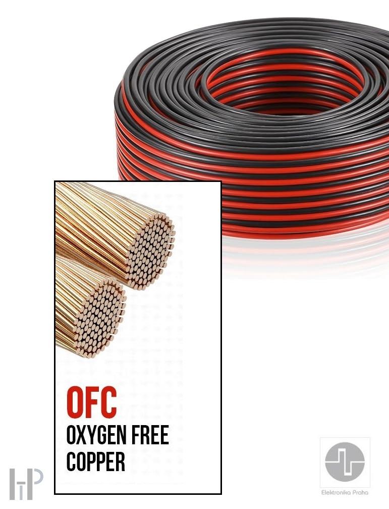 ELEKTRONIKA PRAHA - SPEAKER CABLE 2x4,0mm
