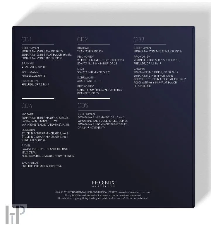 THE LOST RECORDINGS - EMIL GILELS  THE UNRELEASED RECITALS AT THE CONCERTGEBOUW