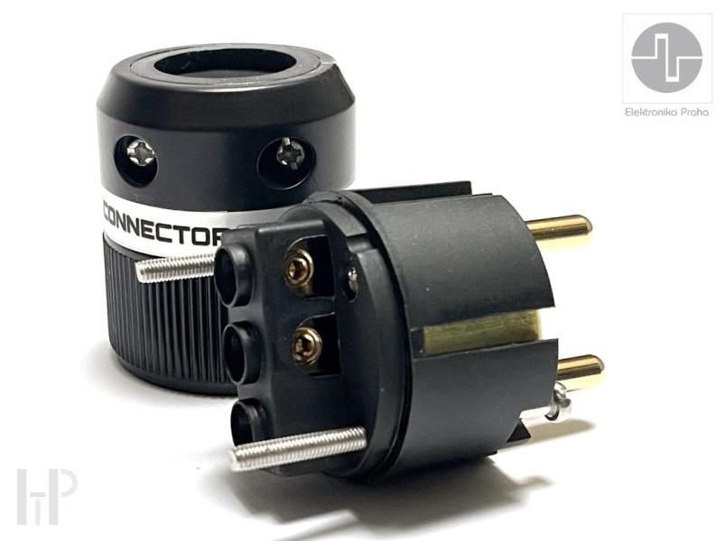 ELEKTRONIKA PRAHA - POWER CONNECTOR SCHUKO