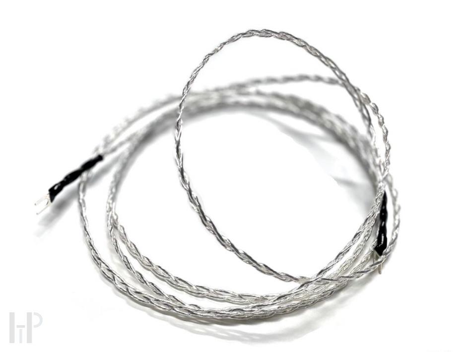 TESLA - Ground Wire Silver 2,0m
