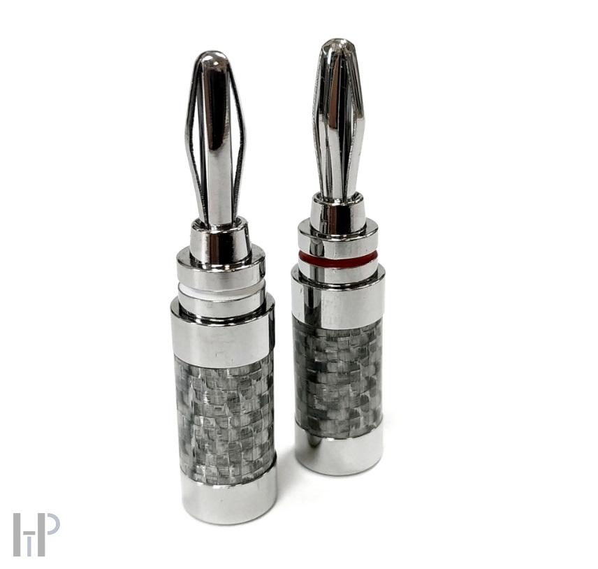 Nakamichi - Banana Plugs N04073 - Rhodium