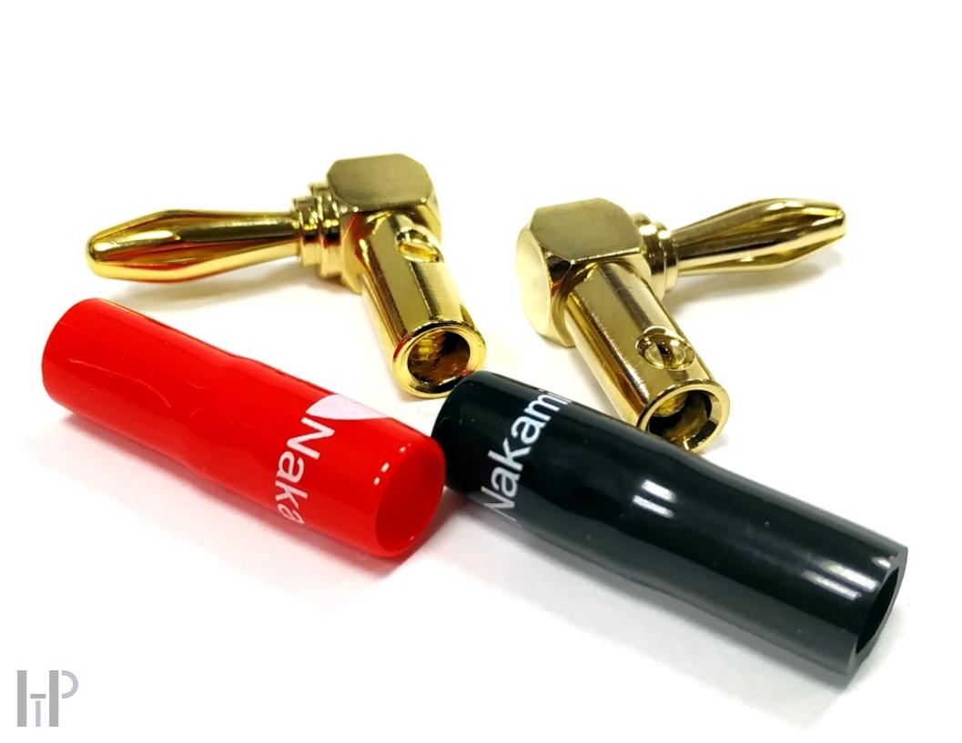 Nakamichi - Banana Plugs Angle N0536A