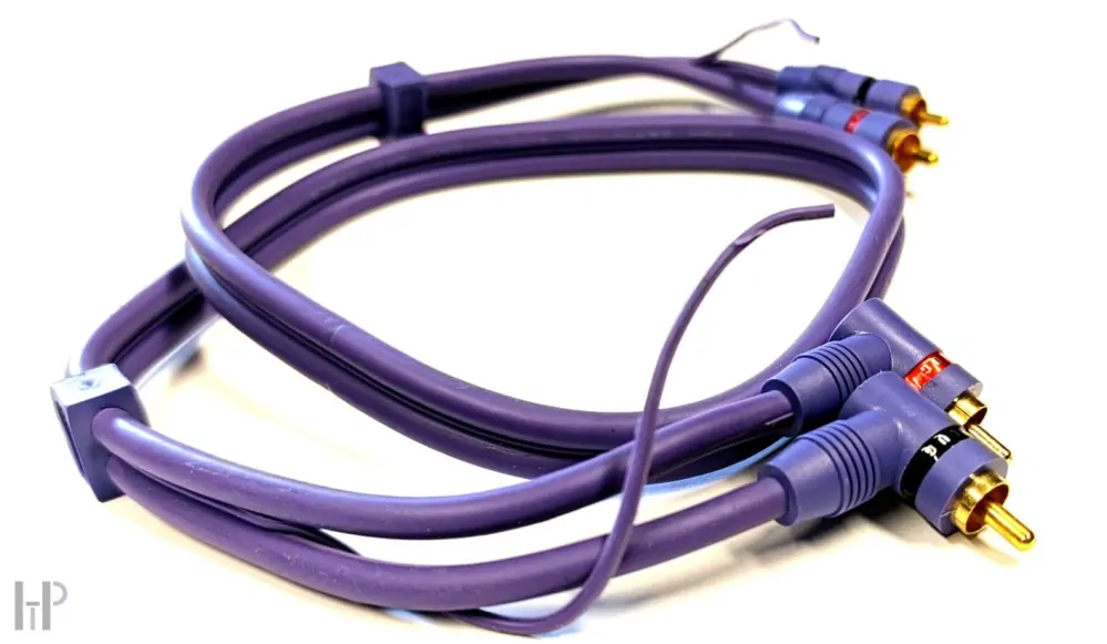 Analogis Phono RCA Cable - Angled 0,8m