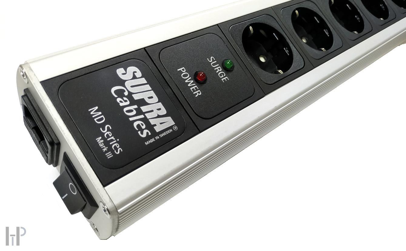 SUPRA MAINS BLOCK MD05-EU/SP with USB A/C  SWITCH