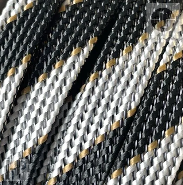 ELEKTRONIKA PRAHA - BRAIDED SLEEVE NYLON 10-14MM / G101