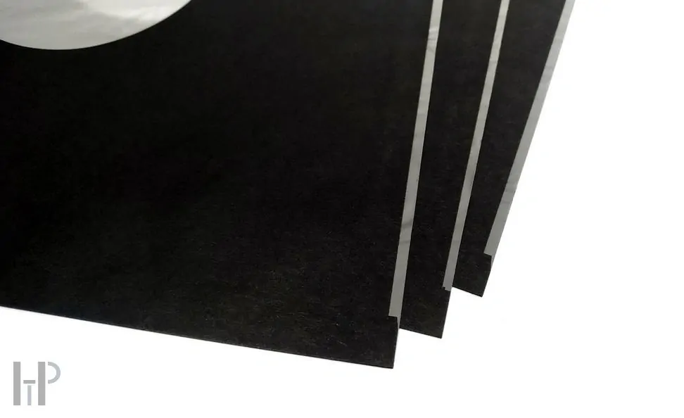 TESLA 12" LP Inner Sleeves black 80g