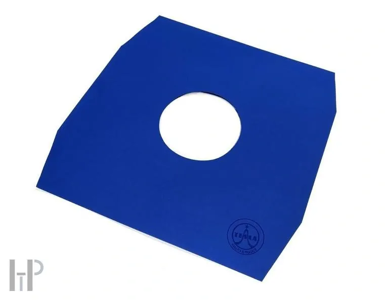 TESLA 12" LP Inner Sleeves blue 80g angled - 10 ks