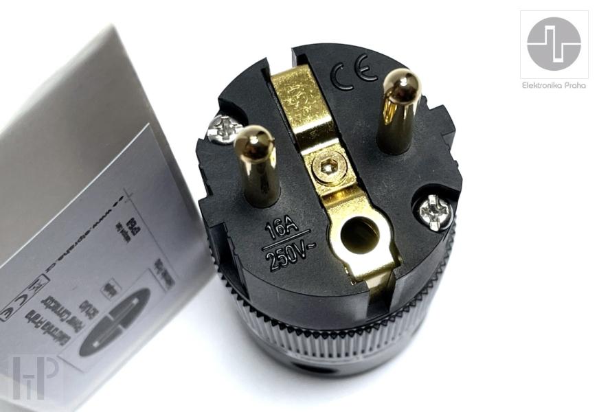 ELEKTRONIKA PRAHA - POWER CONNECTOR SCHUKO