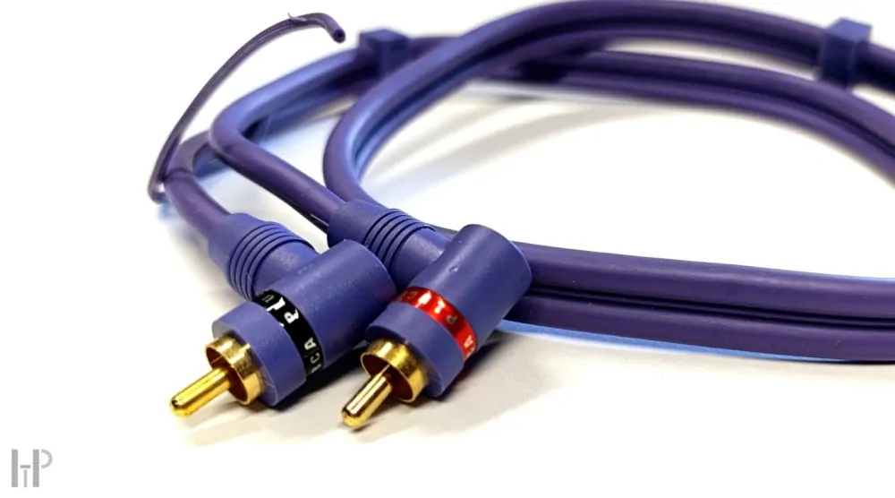 Analogis Phono RCA Cable - Angled 0,8m