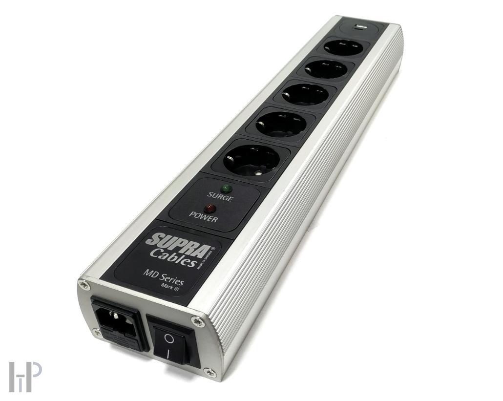 SUPRA MAINS BLOCK MD05-EU/SP with USB A/C  SWITCH