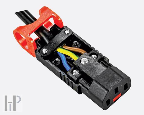 ELECAUDIO - IEC C13 Lock Connector